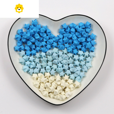 成品幸运星折好的许愿星瓶叠星星纸创意礼品送男朋友女友生日 jing