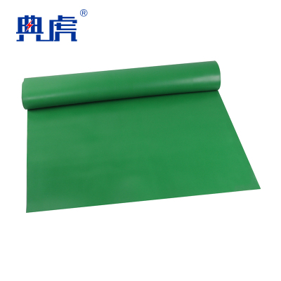 典虎 绝缘橡胶垫 绿色平面3mm*1.2m*10m 6kv 卷