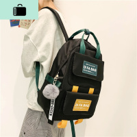 韩版原宿书包女ulzzang高中大学生简约森系双肩包旅行初中生背包NEW LAKE