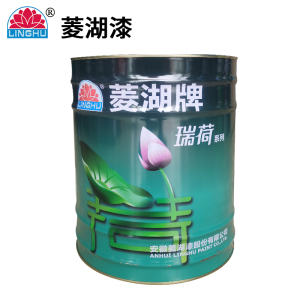 菱湖漆 醇酸调合涂料 黑色 15Kg