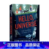 [正版]你好宇宙 英文原版小说 Hello Universe 进口 纽伯瑞获奖作者作品 儿童文学章节书 英语阅读 百科