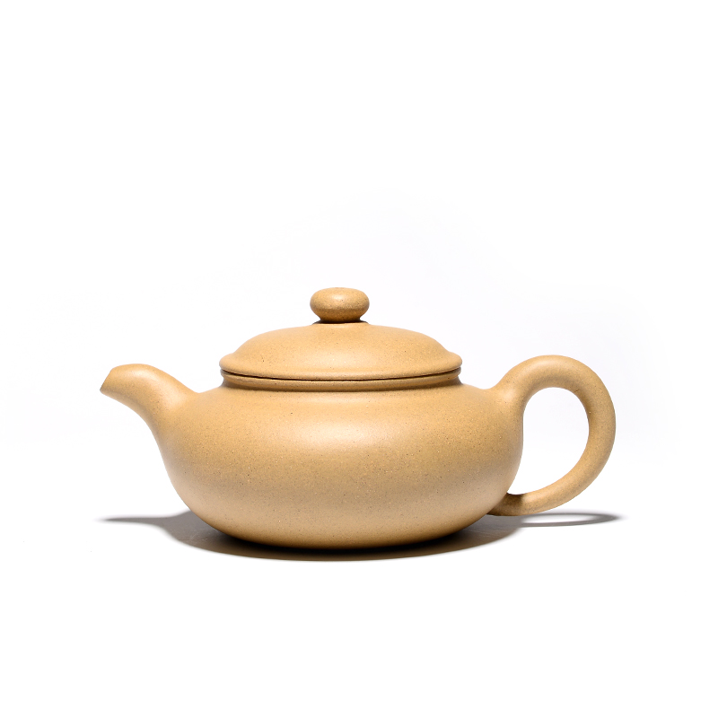 [子冶]330cc寿珍仿古 原矿本山绿泥宜兴紫砂壶全手工名家正品