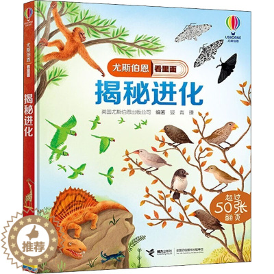 [醉染正版]揭秘进化 接力出版社 英国尤斯伯恩出版公司 编 曼青 译 科普百科