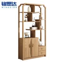 铭思达实木博古架100*30*191cm个