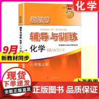 2024秋9月开学新思路辅导与训练化学八年级上册新教材同步8年级第一学期上海初中化学沪教版初二配套教辅练习册上海科学技术