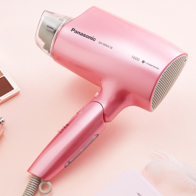 松下吹风机家用负离子护发大功率宿舍学生理发店用电吹风筒 粉红色j4