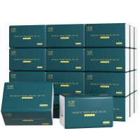 织梦 可湿水抽取式纸面巾5层80抽每包原生木浆抽纸实惠装餐巾纸家庭装纸抽卫生纸家用母婴可用 24包箱装