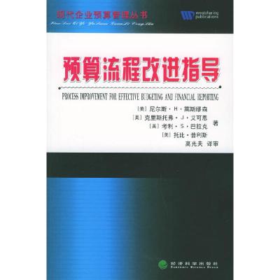 正版新书]预算流程改进指导——现代企业预算管理丛书(美)莱斯