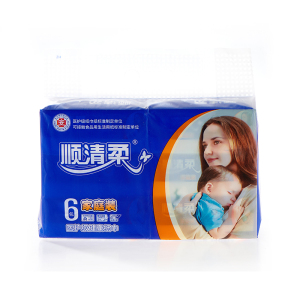 顺清柔日记版软抽纸6包/提软包抽纸