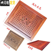 三维工匠鸡翅木花梨红木茶盘茶桌茶台实木嵌入式茶托漏水板定制尺寸 40X37鸡翅木浅红木色不含托盘茶具