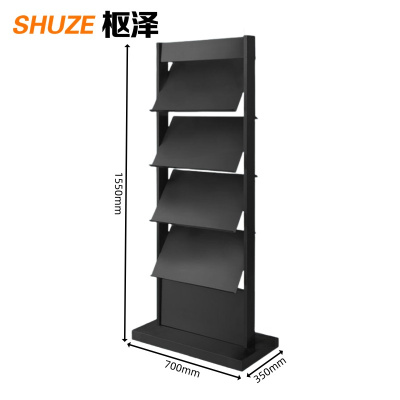 枢泽 落地展示架立式资料架 700*350*1550mm 个