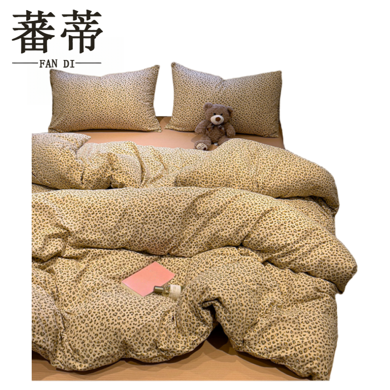 蕃蒂床笠款四件套1.8米床 套
