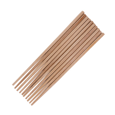 金迪乐实木筷子食堂专用筷10双装