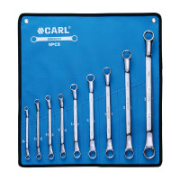 卡尔 航空级全抛光双梅花扳手组套