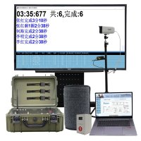 LJYZN 便携智能计圈计时系统3km测试设备3000米军体五项训考系统智能化中长跑考评系统长跑计时计圈终端