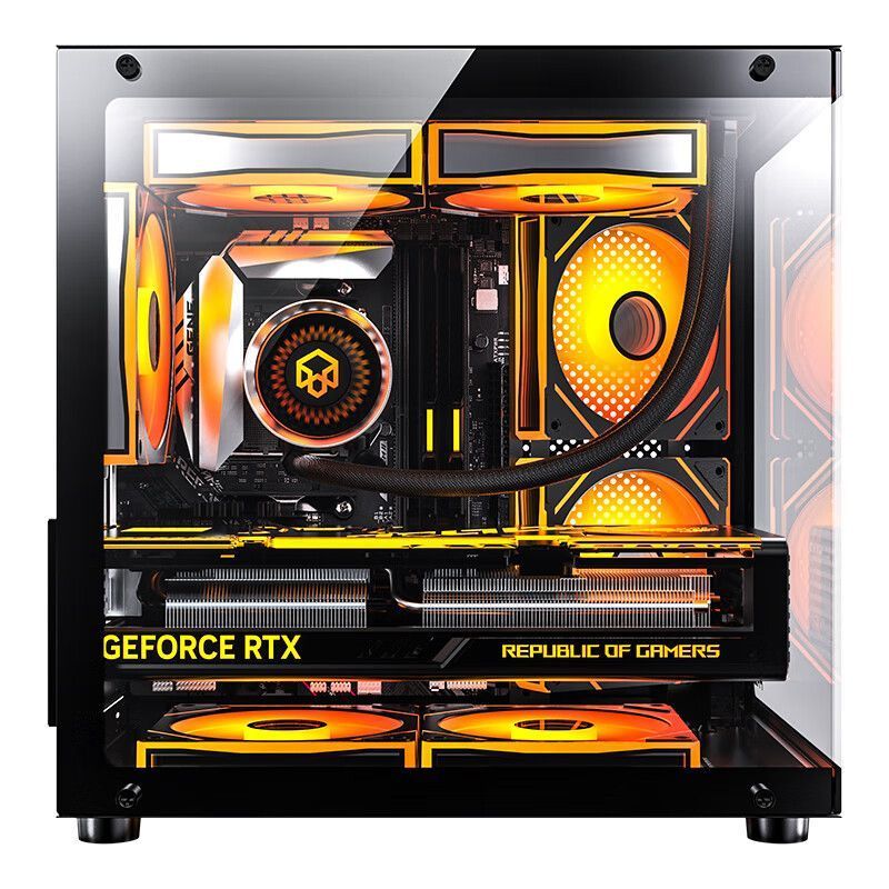 Ultra7 265KF/RTX5070 12G独显32G双内存1TB固态盘DIY主机台式组装电脑电竞游戏直播AI 设计主机U7 256KF核显