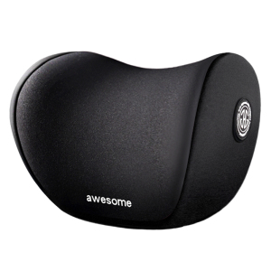 森源龍 汽车腰托靠垫腰垫腰枕车载靠背垫护腰车用头枕腰靠套装记忆棉可爱 个