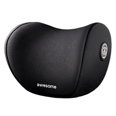 森源龍 汽车腰托靠垫腰垫腰枕车载靠背垫护腰车用头枕腰靠套装记忆棉可爱 个