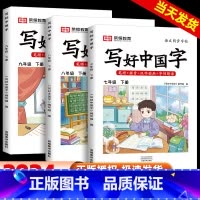 写好中国字同步字帖 七年级下 [正版]荣恒写好中国字字帖七八九年级上册下册人教版同步练字帖课课练控笔训练字帖小学生抄写本