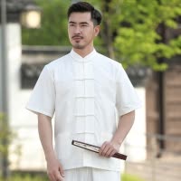 SUNTEK中国风唐装男上衣休闲男装中式春秋青年中老年冬季外套居士服潮牌夹克