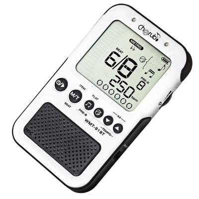 珍珠白 通用款电子人声节拍器人声钢琴节拍器吉他尤克里里调音器架子