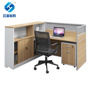 江莱卡位办公桌单人位含柜办公桌1500*1400*1100mm/JL-Z06/张