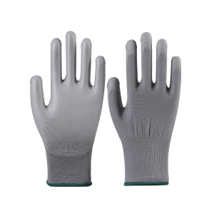 SICURO浸胶涂层手套灰色大码PU手套劳保手套ZAHP-S003H#9B(包)
