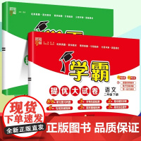 2025新版经纶五星学霸提优大试卷二年级下册上册语文人教版数学苏教北师大版小学2年级同步训练期末冲刺100分单元测试卷全