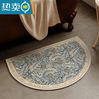 敬平卫生间地垫硅藻泥吸水垫浴室防滑垫入门速干吸水地垫家用脚垫1295