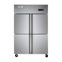 星星BC-860FA四门全冷藏冰箱860升商用风冷铜管立式冰柜冷藏冷冻饭店厨房学校食堂保鲜设备后厨专用风冷无霜