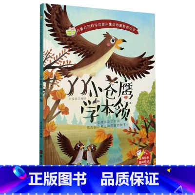 小苍鹰学本领 [正版]儿童自然科学启蒙和生命启蒙教育绘本10册精装硬壳硬皮绘本3-6岁宝宝幼儿园早教性格培养图画故事书非