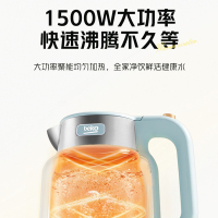 倍科保温电水壶热水壶1.8L家用316L不锈钢电热烧水壶自动断电大容量BEK-FS18A5