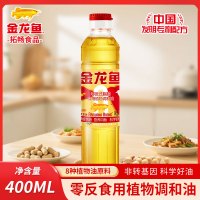 金龙鱼黄金比例1:1:1食用调和油400ml非转基因