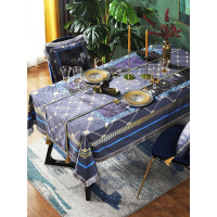 欧式桌布布艺网红家用西餐桌布茶几长方形现代简约轻奢风家用台布