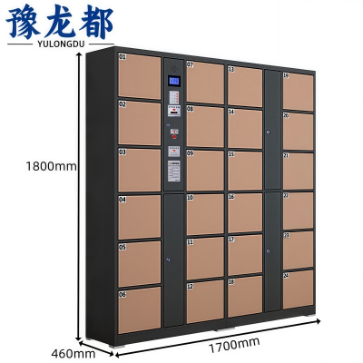豫龙都智能存包柜24门台
