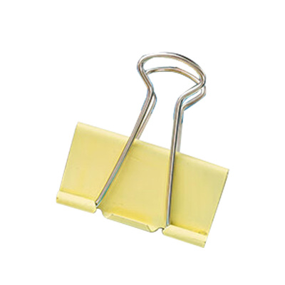 晨光(M&G)50mm 12只/罐 彩色长尾夹 大号金属票据夹 经济型办公燕尾夹 ABS916J1