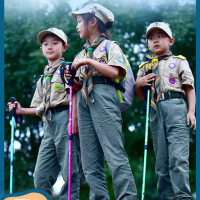  闪电客登山杖儿童手杖户外装备多功能徒步爬山拐杖轻便行山杖伸缩拐棍