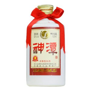 潭酒神潭小酒52度125ml*1瓶 浓香型白酒 2013年