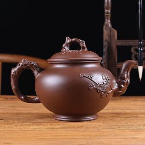 家柏饰(CORATED)紫砂壶大容量大号泡茶壶手工茶壶单壶陶瓷家用茶具茶杯套装