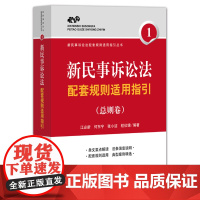 正版 新民事诉讼法配套规则适用指引(总则卷) 江必新著 9787511880666 法律出版社