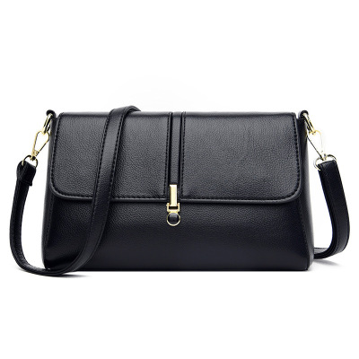 小包包女2021新款时尚潮流中年妈妈包韩版百搭软皮女士单肩斜挎包