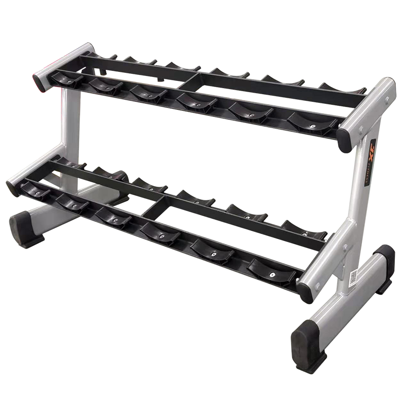军霞 JUNXIA JX-3048哑铃架6付双层哑铃架
