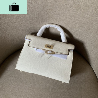 2020新款mini二代凯莉包单肩斜跨手提皮迷你女包手掌纹春夏小包NEW LAKE女士手提包