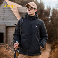 jeep吉普男装棉服男款2024冬季棉衣加厚保暖棉袄男士外套秋冬款Y