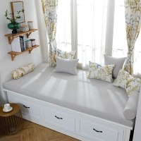 家柏饰(CORATED)北欧高密度海绵飘窗垫乳胶窗台垫定做沙发毯阳台垫榻榻米卡座 15号色 3cm飘窗垫