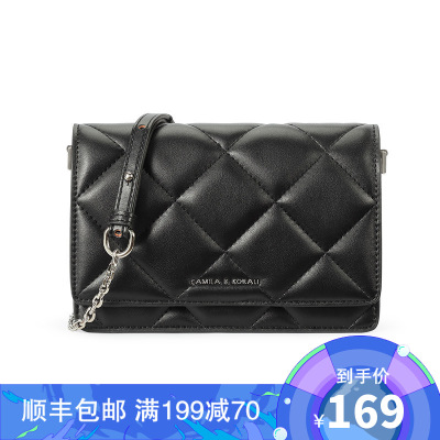 CAMILA&KORALI旗舰店小ck2021新款女包包单肩包斜挎包链条包菱格包时尚小方包春夏百搭潮