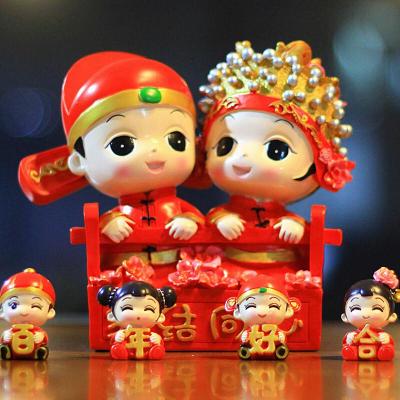 婚庆家居创意结婚个性浪漫送闺蜜新婚礼品客厅婚庆家居装饰品摆件06