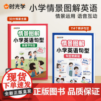 时光学 情景图解法小学英语句型情景学句型流利说语法知识大全训练英语晨读美文一二三四五六年级30大情景主题