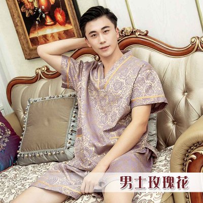 汗蒸服男桑拿服浴服男款汗蒸服女纯棉套装情侣按摩服洗浴服汉蒸服