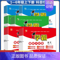 3本[语数英]-江苏专用 六年级下 [正版]2024秋学霸提优大试卷全套上下册小学一二三四年级语数英任选强化训练必刷题苏